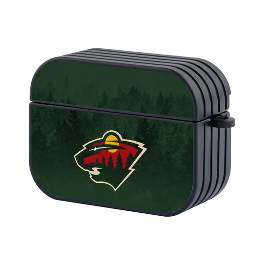 NHL Minnesota Wild Forest Apple Airpods Pro Case-AirPods Pro Case-Altracase