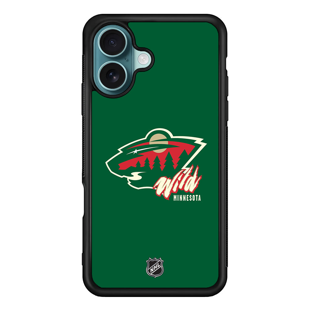 NHL Minnesota Wild Green iPhone 16 Plus Case - Altracase