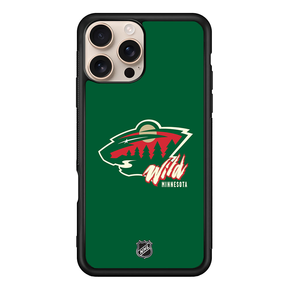 NHL Minnesota Wild Green iPhone 16 Pro Case - Altracase