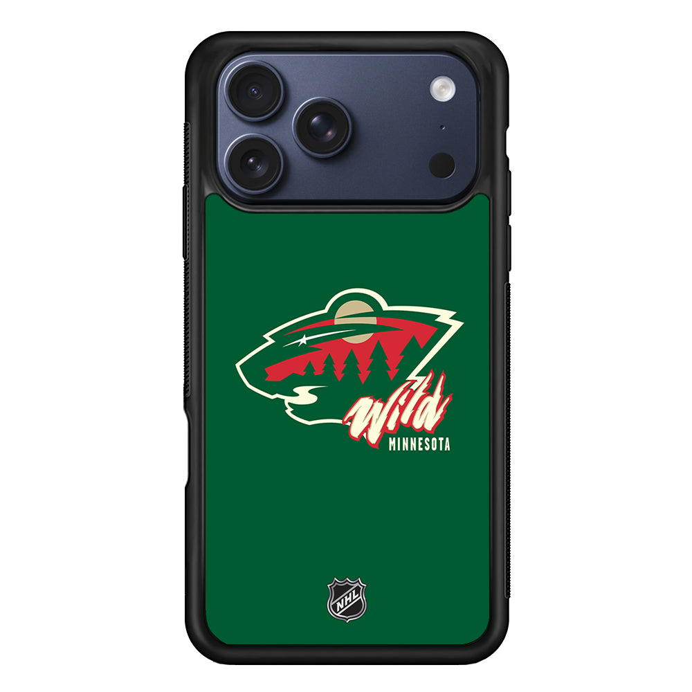 NHL Minnesota Wild Green iPhone 17 Pro Case - Altracase