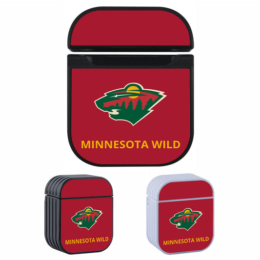 NHL Minnesota Wild Logo Apple AirPods Case-AirPod Case-Altracase