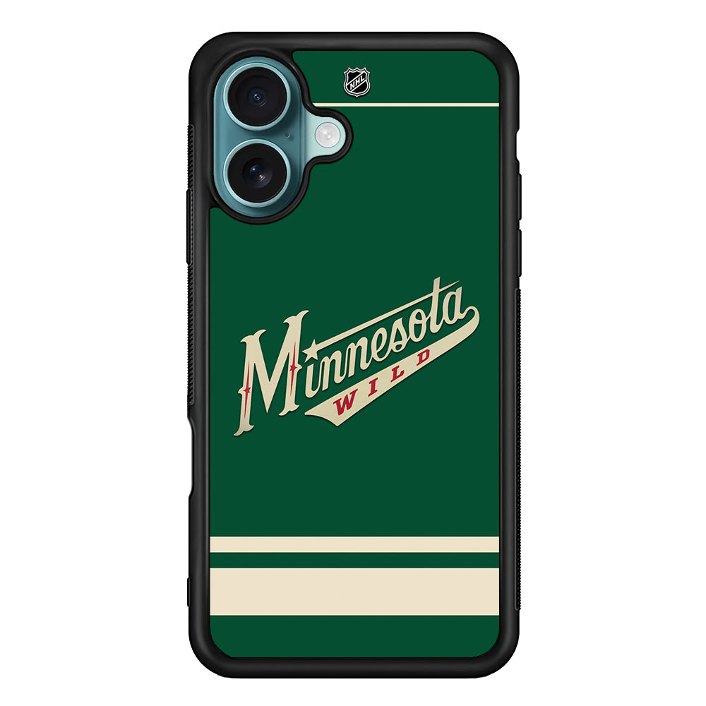 NHL Minnesota Wild Team iPhone 16 Plus Case - Altracase