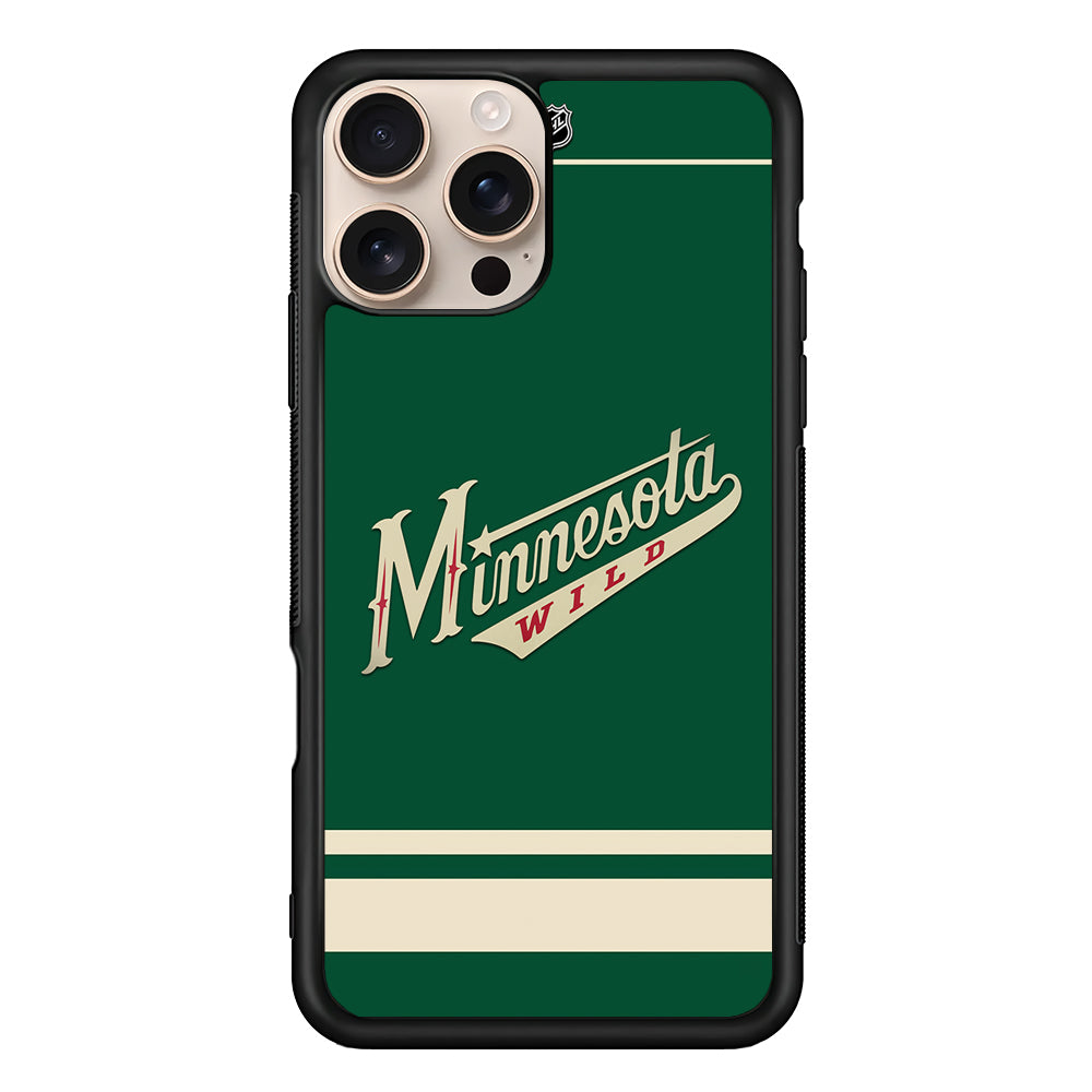 NHL Minnesota Wild Team iPhone 16 Pro Case - Altracase