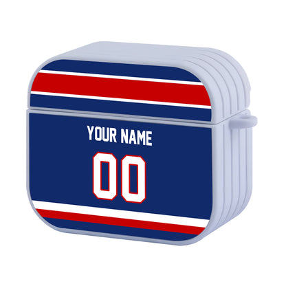 NHL Montreal Canadiens Custom Jersey Hard Plastic Case For Apple Airpods 3