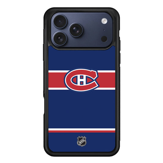 NHL Montréal Canadiens Navy iPhone 17 Pro Max Case - Altracase