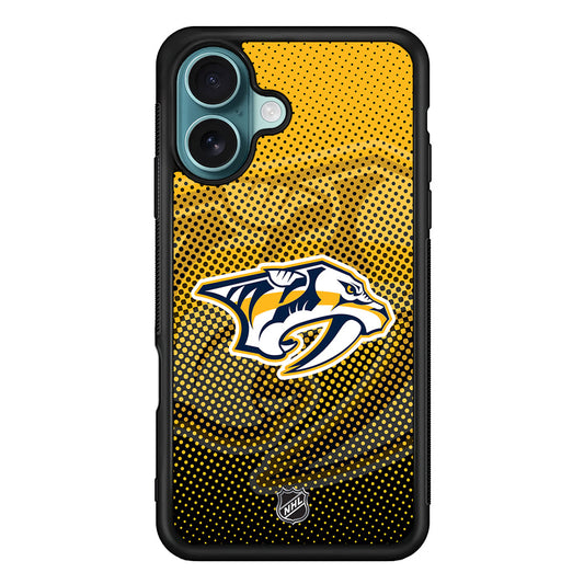 NHL Nashville Predators Dots Pattern iPhone 16 Plus Case - Altracase