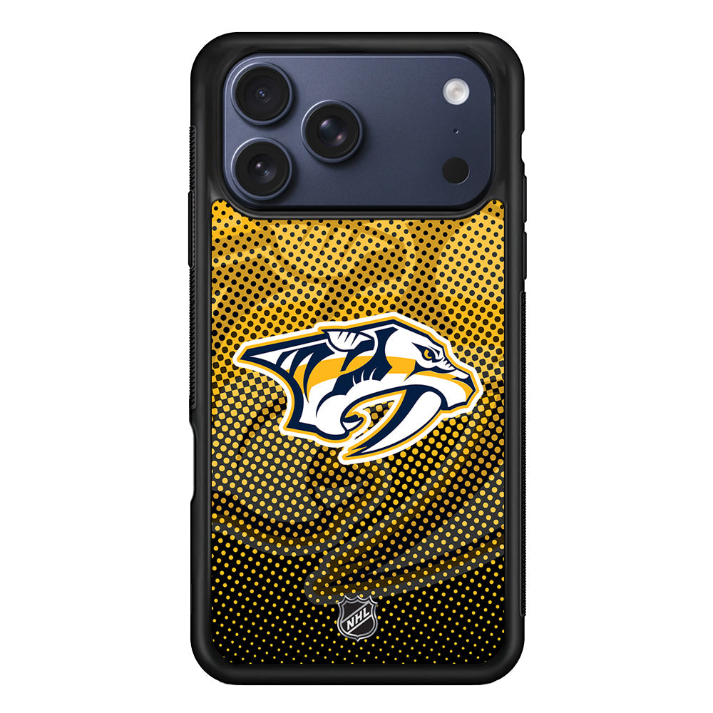 NHL Nashville Predators Dots Pattern iPhone 17 Pro Max Case - Altracase