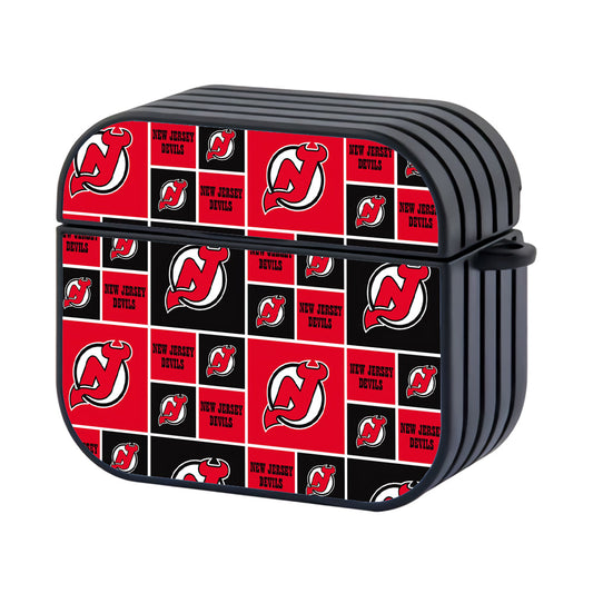 NHL New Jersey Devils Collage Apple AirPods 4 Case - AirPod Case - Altracase