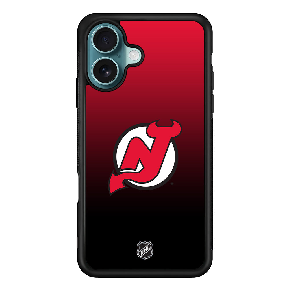 NHL New Jersey Devils Gradient iPhone 16 Plus Case - Altracase