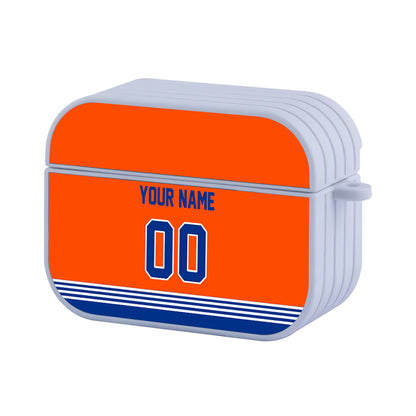 NHL New York Islanders Custom Jersey Hard Plastic Case For Apple Airpods Pro