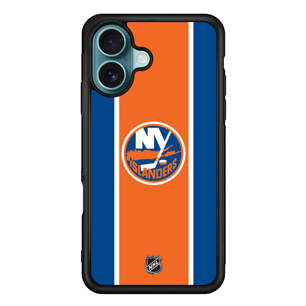 NHL New York Islanders Orange iPhone 16 Plus Case - Altracase