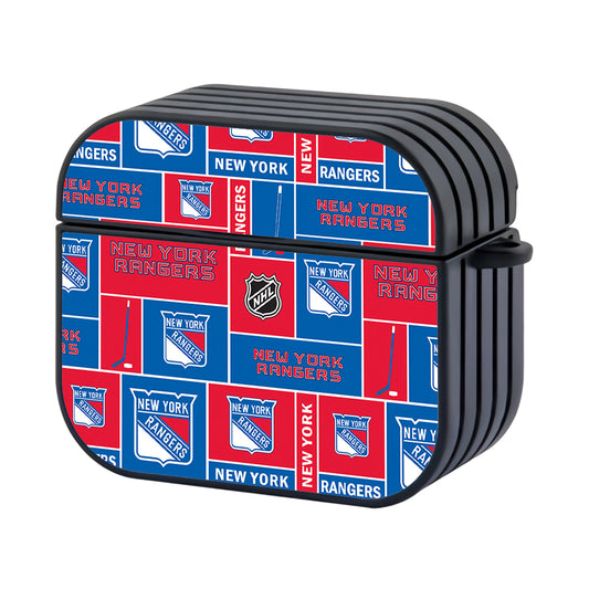 NHL New York Rangers Collage Apple Airpods 3 Case - AirPod Case - Altracase