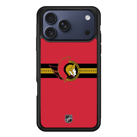 NHL Ottawa Senators Red iPhone 17 Pro Case - Altracase