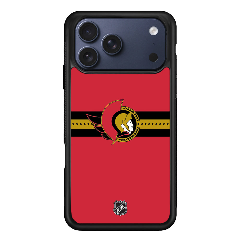 NHL Ottawa Senators Red iPhone 17 Pro Max Case - Altracase