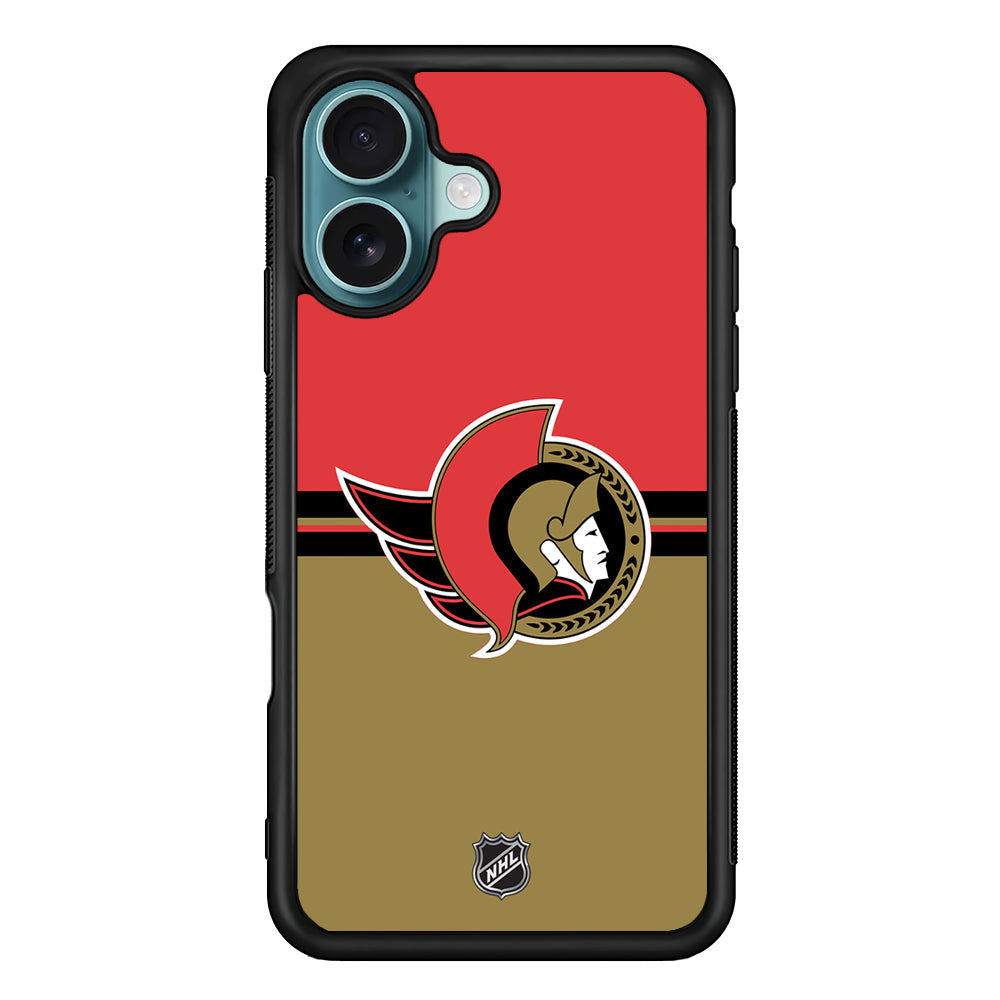 NHL Ottawa Senators Team iPhone 16 Plus Case - Altracase