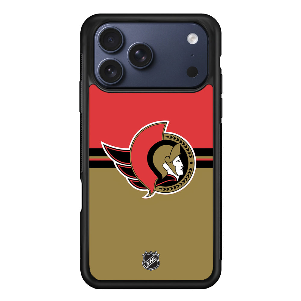 NHL Ottawa Senators Team iPhone 17 Pro Case - Altracase
