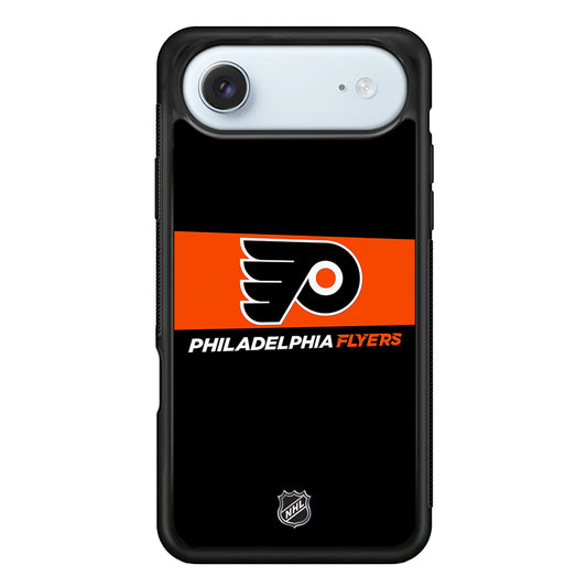 NHL Philadelphia Flyers Black iPhone 17 Air Case - Altracase