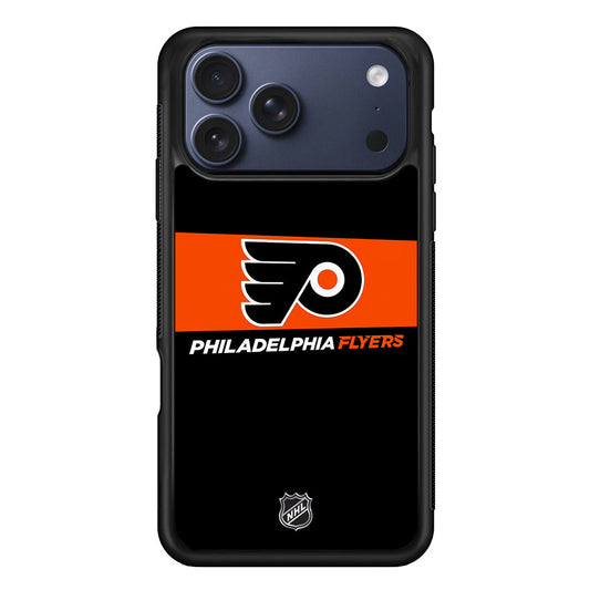 NHL Philadelphia Flyers Black iPhone 17 Pro Max Case - Altracase