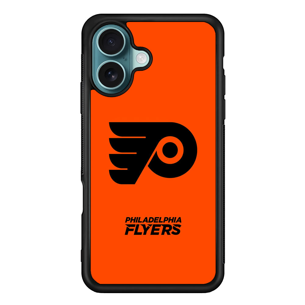 NHL Philadelphia Flyers Orange iPhone 16 Plus Case - Altracase