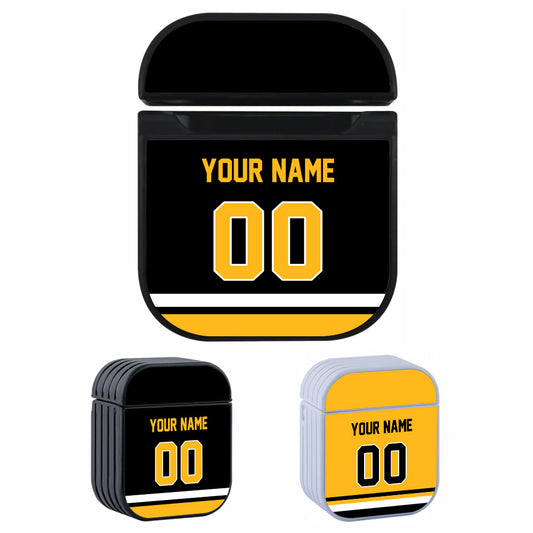 NHL Pittsburgh Penguins Custom Jersey Hard Plastic Case For Apple Airpods
