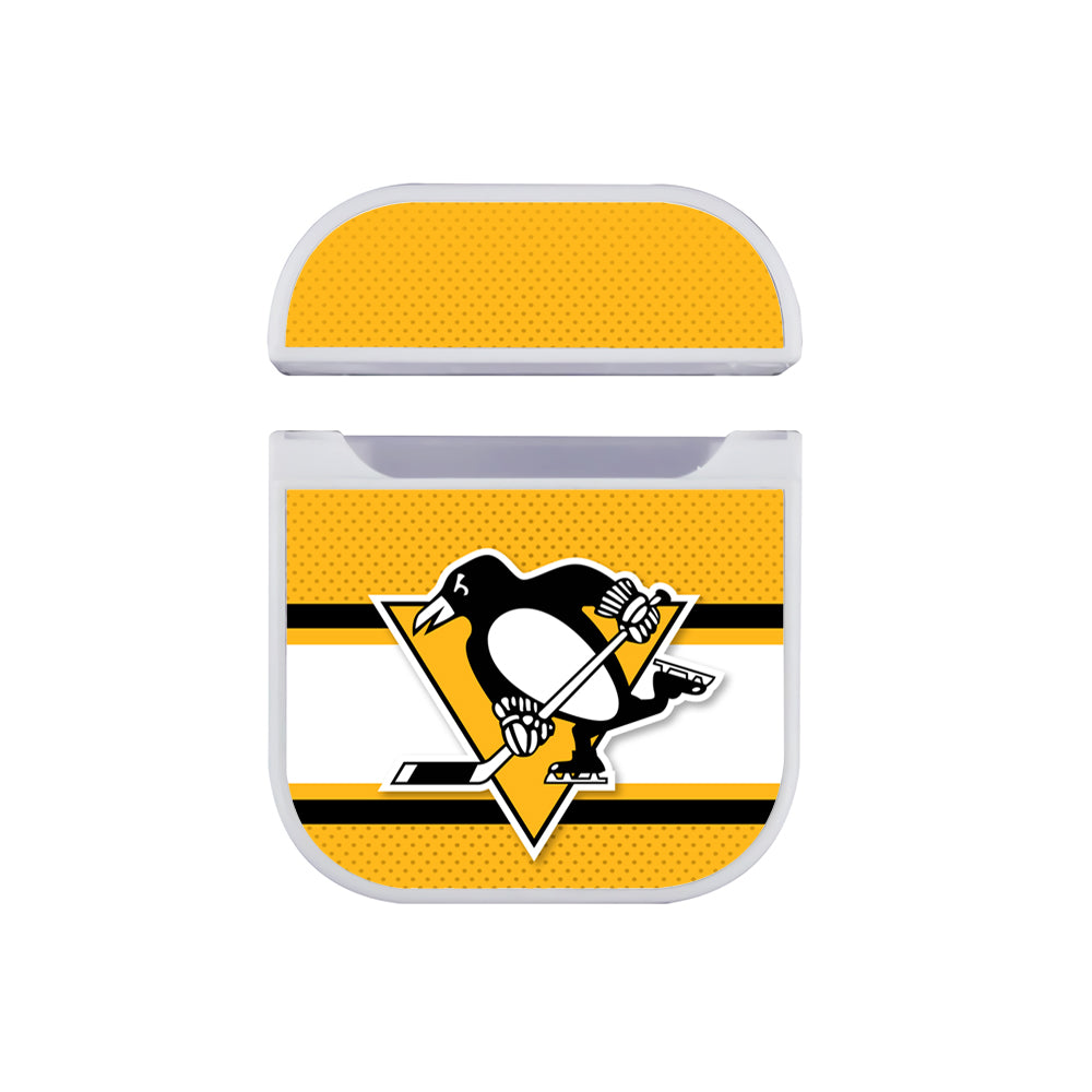 NHL Pittsburgh Penguins Team Apple AirPods Case-AirPod Case-White-Altracase