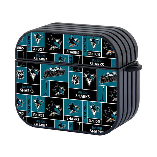 NHL San Jose Sharks Collage Apple Airpods 3 Case - AirPod Case - Altracase