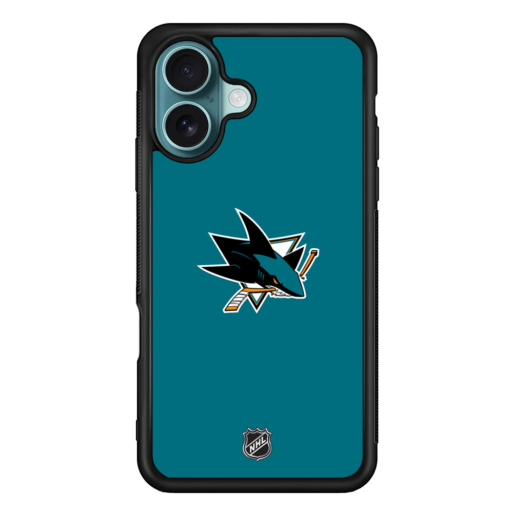 NHL San Jose Sharks Team iPhone 16 Case - Altracase