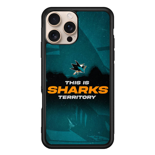 NHL San Jose Sharks Territory iPhone 16 Pro Max Case - Altracase