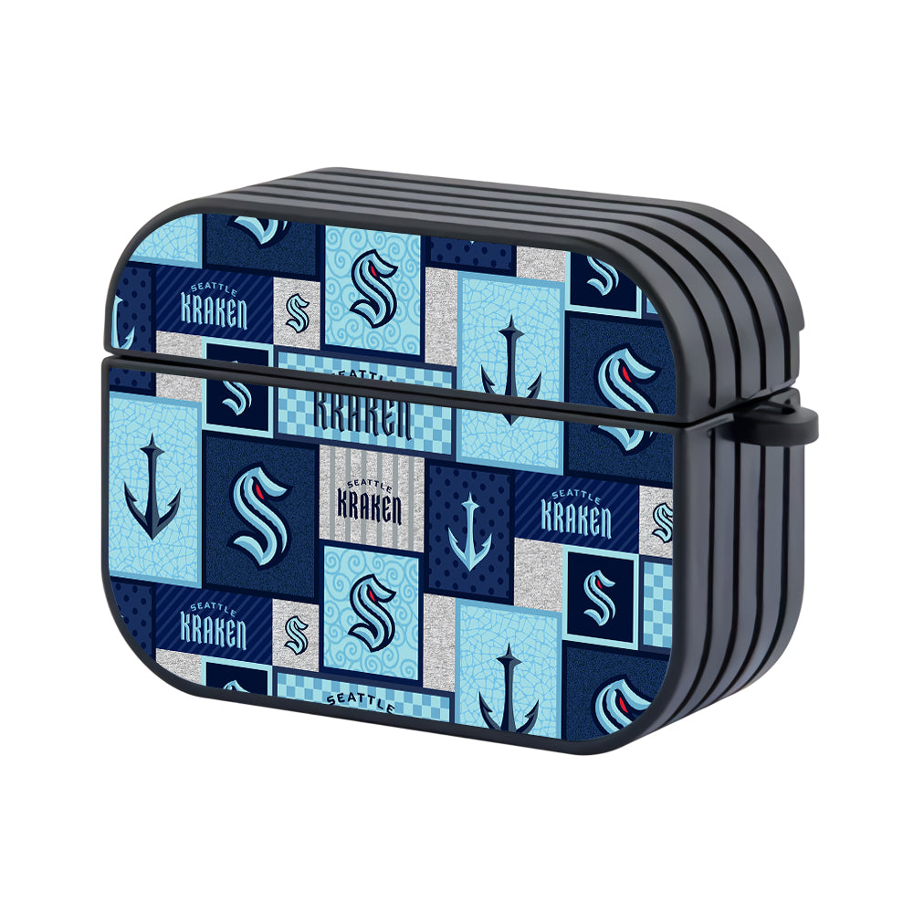 NHL Seattle Kraken Collage Apple AirPods Pro 3 Case-AirPods Pro 3 Case-Altracase