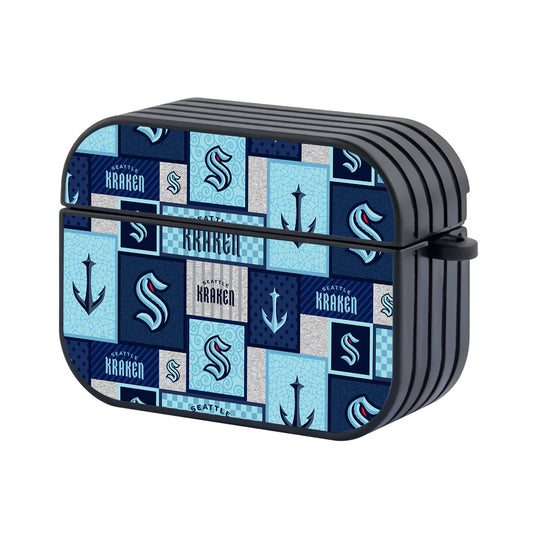 NHL Seattle Kraken Collage Apple AirPods Pro 3 Case-AirPods Pro 3 Case-Altracase