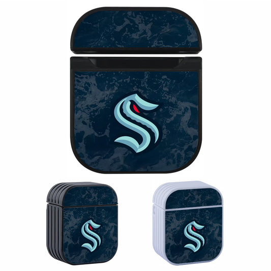 NHL Seattle Kraken Sea Apple AirPods Case-AirPod Case-Altracase