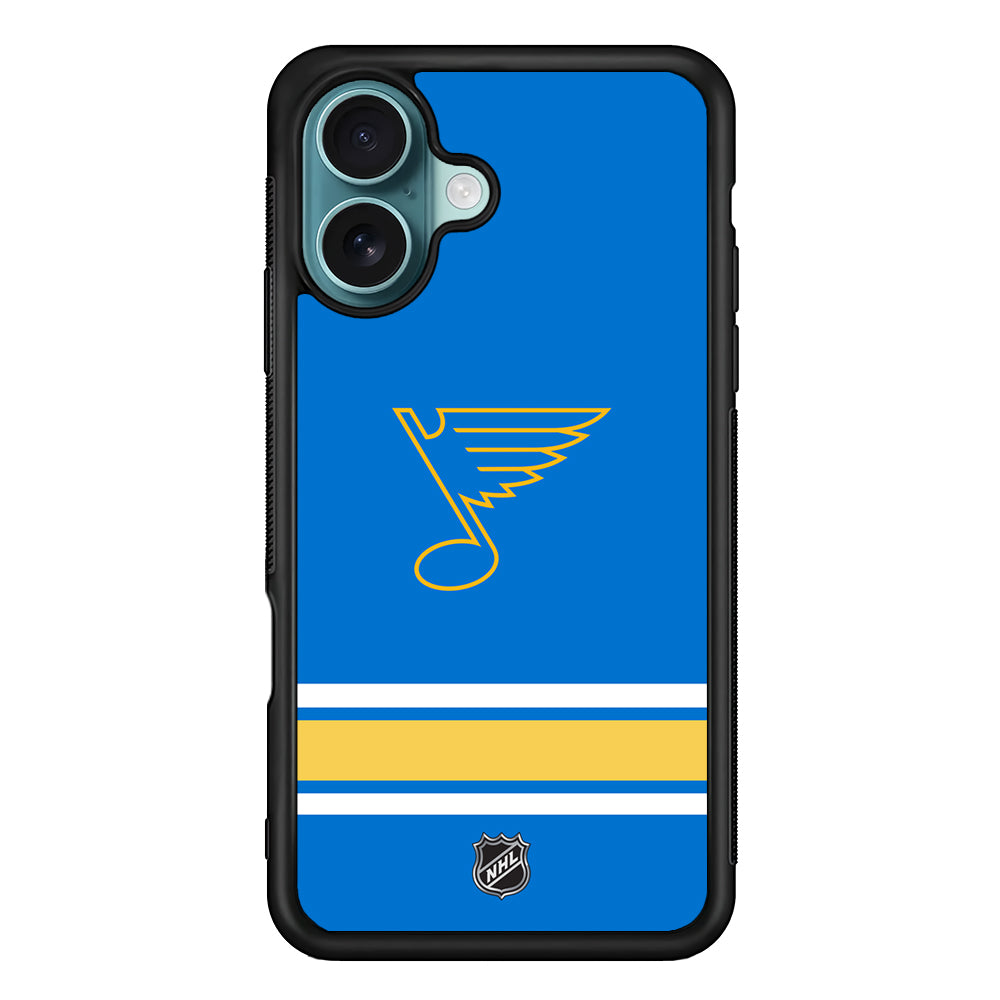 NHL St Louis Blues Blue iPhone 16 Case - Altracase