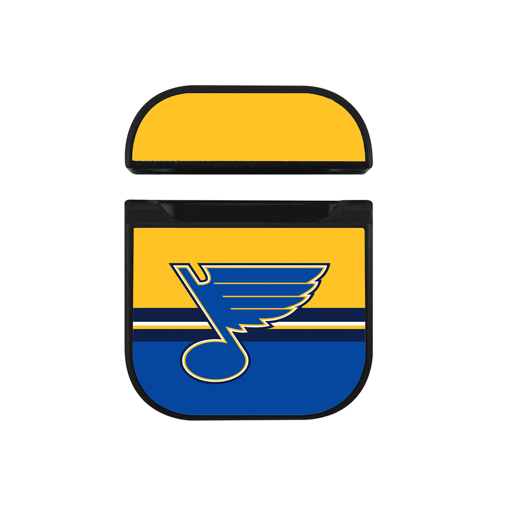 NHL St Louis Blues Logo Apple AirPods Case-AirPod Case-Black-Altracase