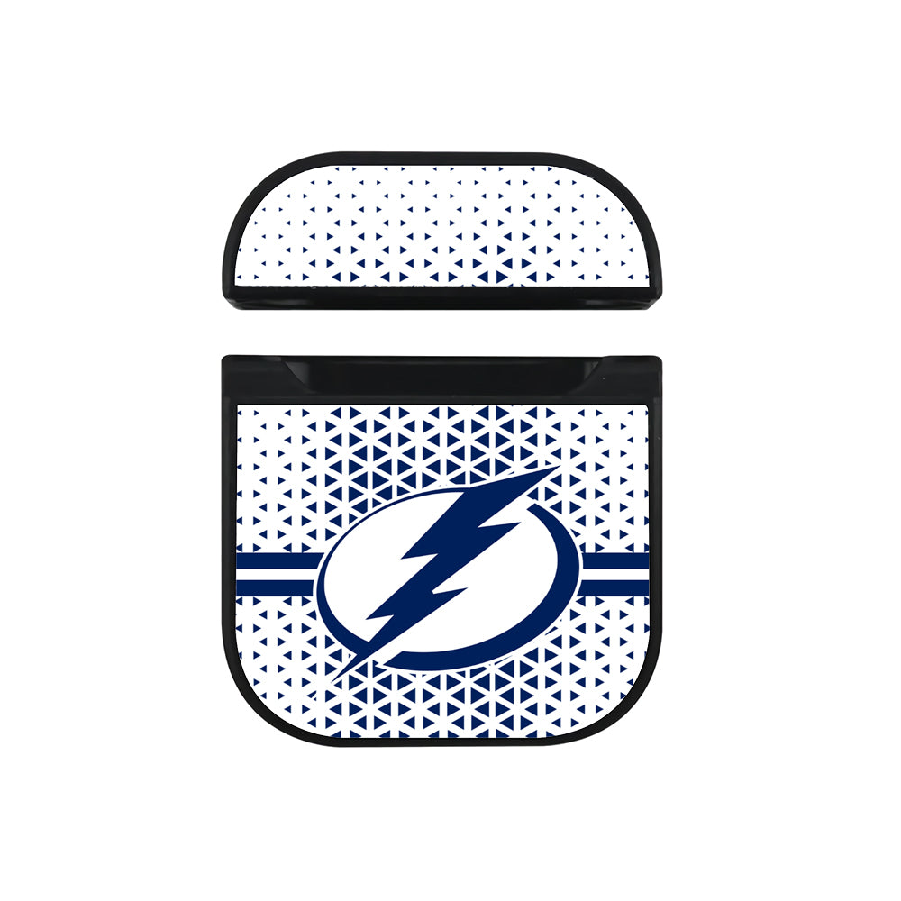 NHL Tampa Bay Lightning Logo Apple AirPods Case-AirPod Case-Black-Altracase