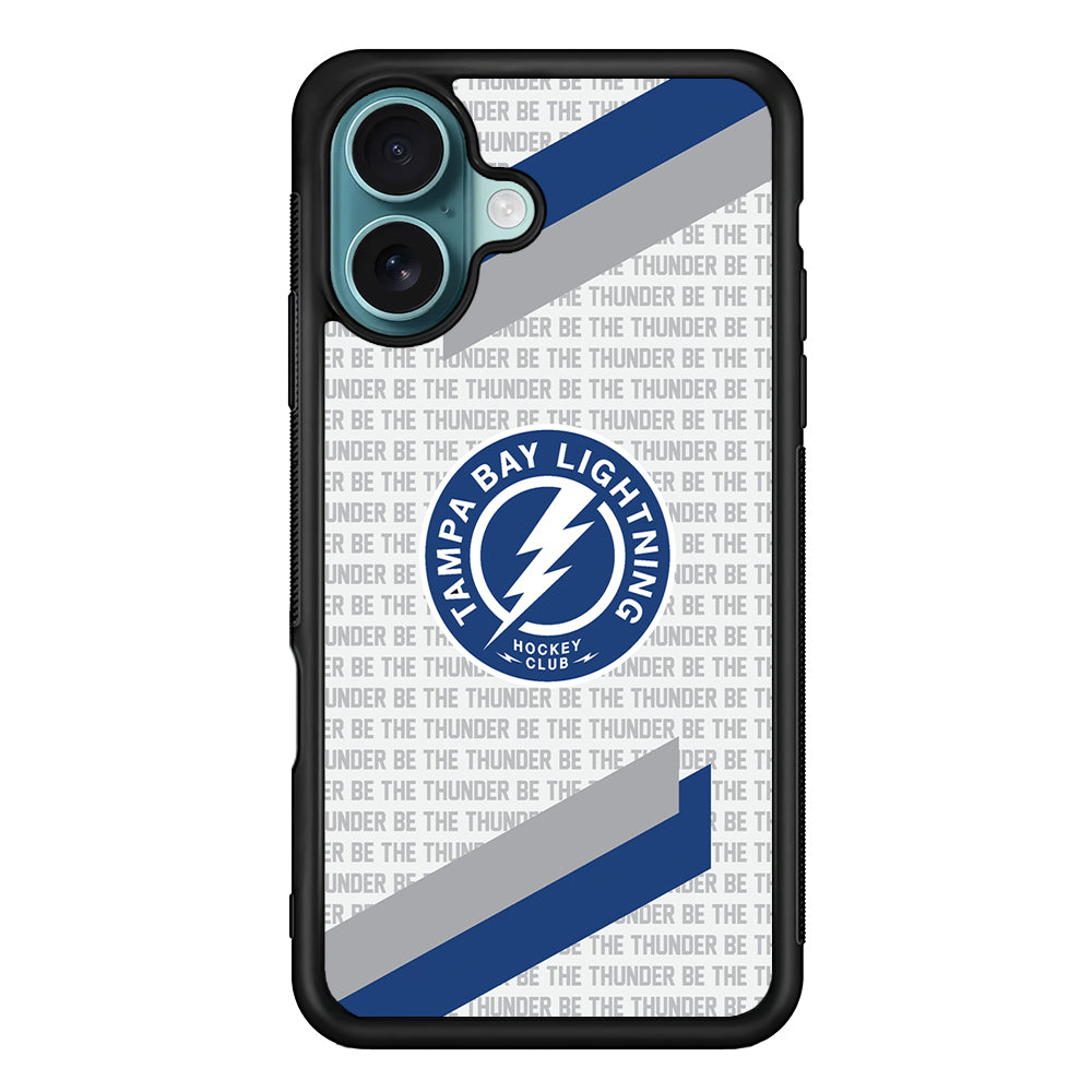 NHL Tampa Bay Lightning Pattern iPhone 16 Case - Altracase