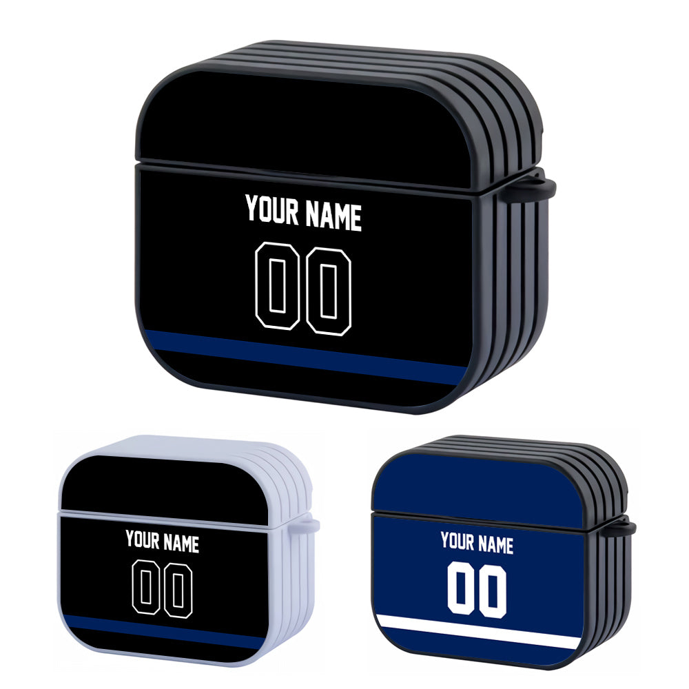 NHL Toronto Maple Leafs Custom Jersey Hard Plastic Case For Apple Airpods 3