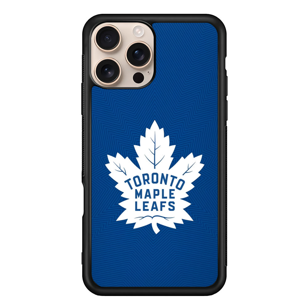 NHL Toronto Maple Leafs Pattern iPhone 16 Pro Max Case - Altracase