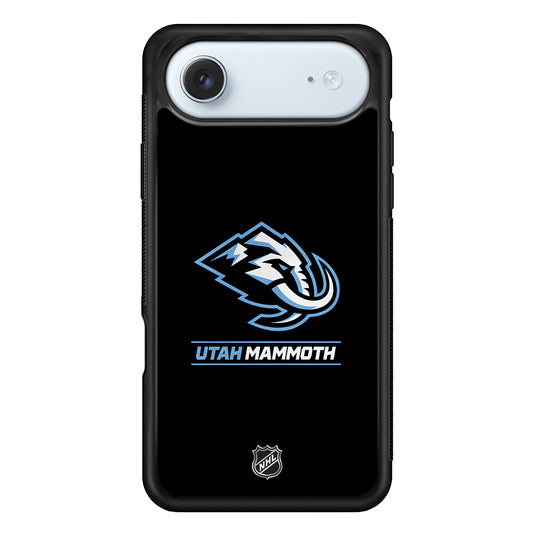NHL Utah Mammoth Black iPhone 17 Air Case - Altracase