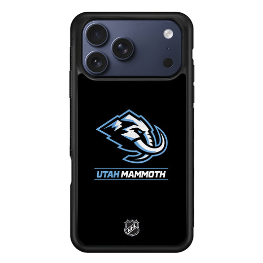 NHL Utah Mammoth Black iPhone 17 Pro Case - Altracase