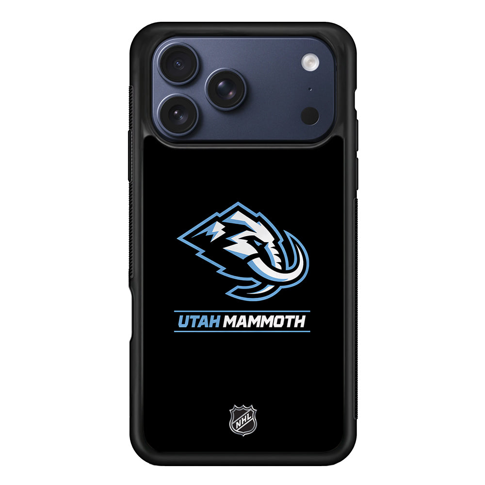 NHL Utah Mammoth Black iPhone 17 Pro Max Case - Altracase