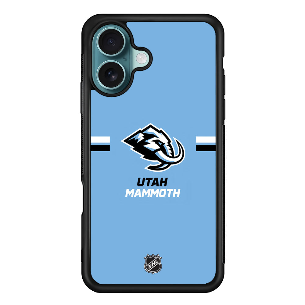 NHL Utah Mammoth Blue iPhone 17 Case - Altracase