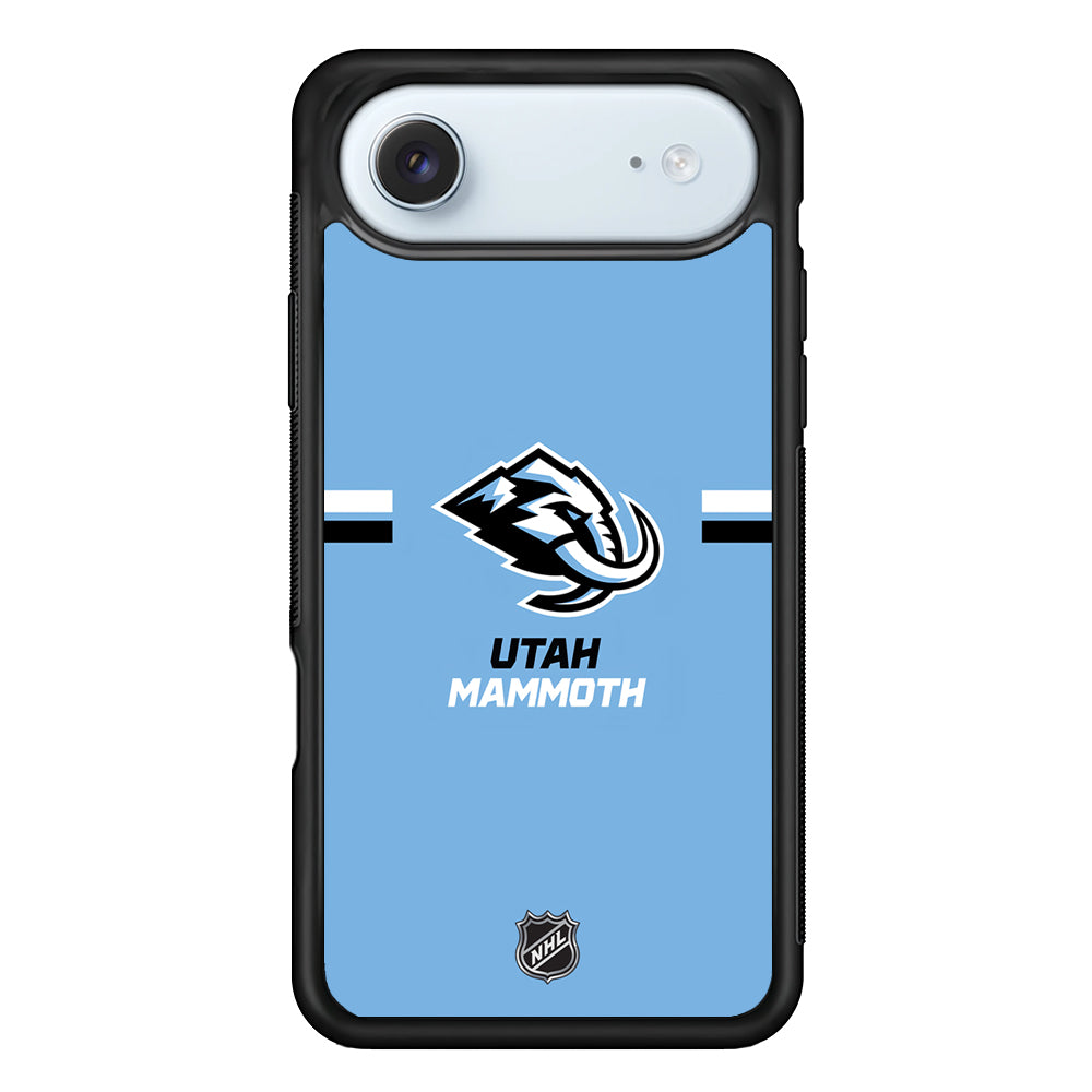NHL Utah Mammoth Blue iPhone 17 Air Case - Altracase
