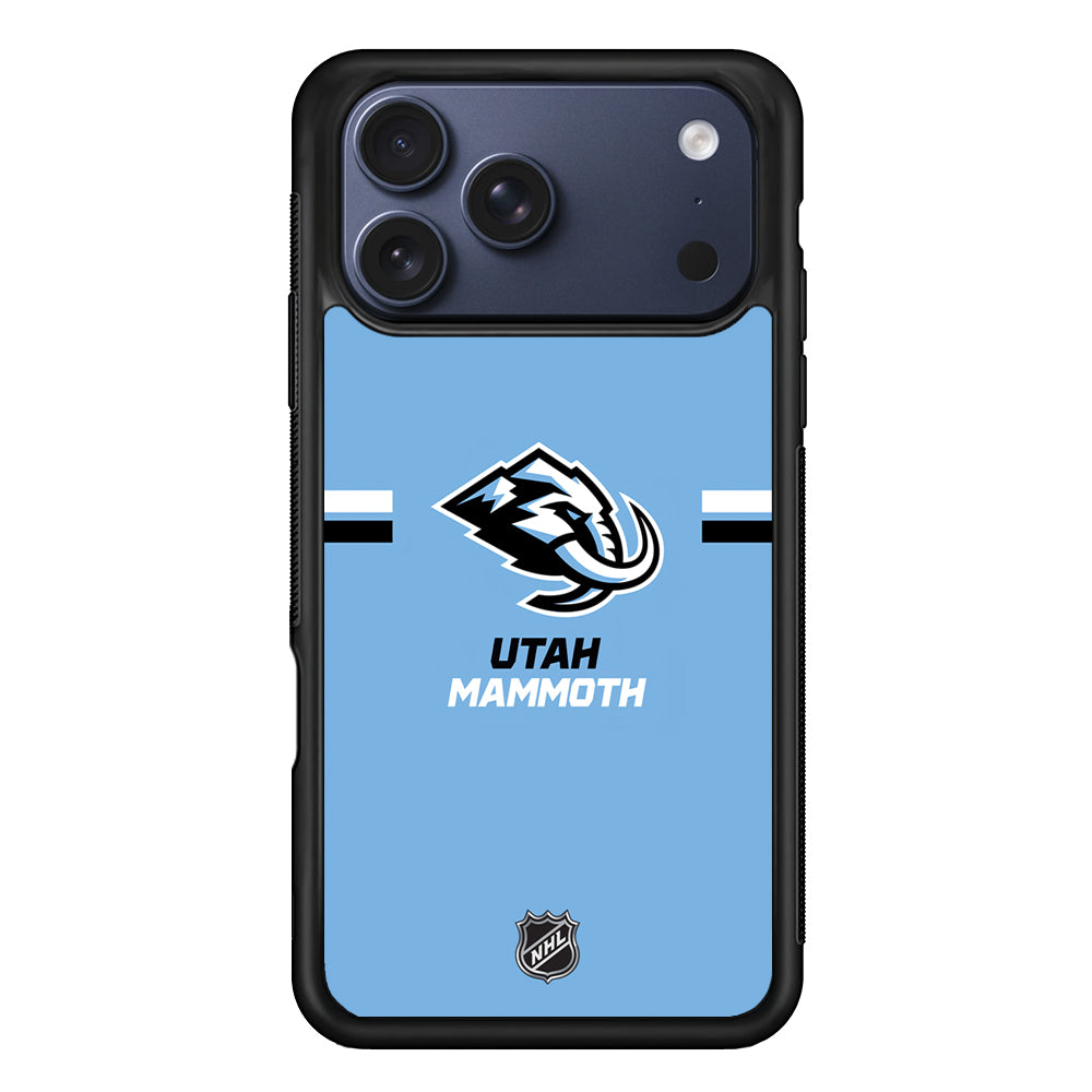 NHL Utah Mammoth Blue iPhone 17 Pro Case - Altracase