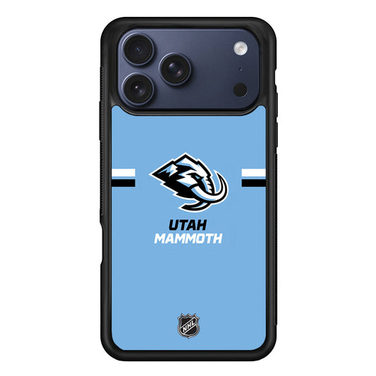NHL Utah Mammoth Blue iPhone 17 Pro Max Case - Altracase