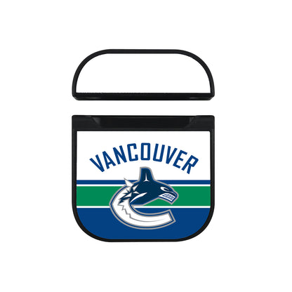 NHL Vancouver Canucks Logo Apple AirPods Case-AirPod Case-Black-Altracase