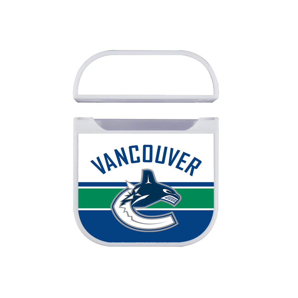 NHL Vancouver Canucks Logo Apple AirPods Case-AirPod Case-White-Altracase