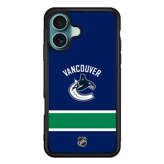 NHL Vancouver Canucks Team iPhone 16 Case - Altracase