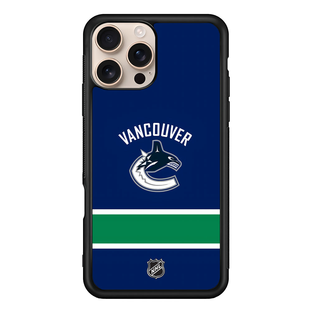 NHL Vancouver Canucks Team iPhone 16 Pro Max Case - Altracase