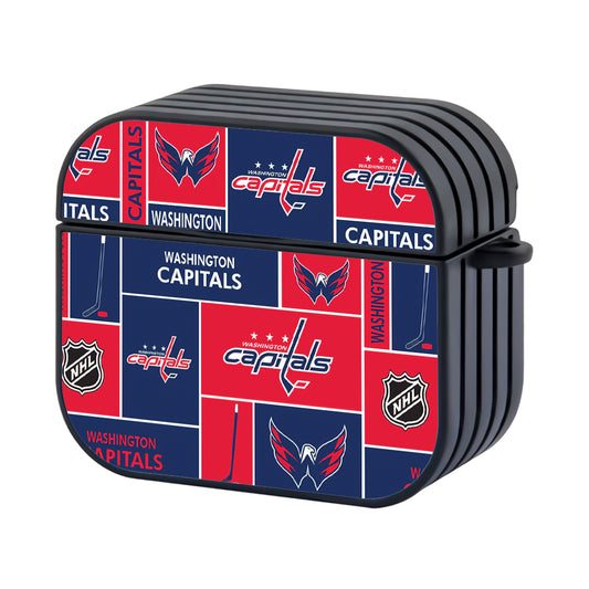 NHL Washington Capitals Collage Apple Airpods 3 Case - AirPod Case - Altracase