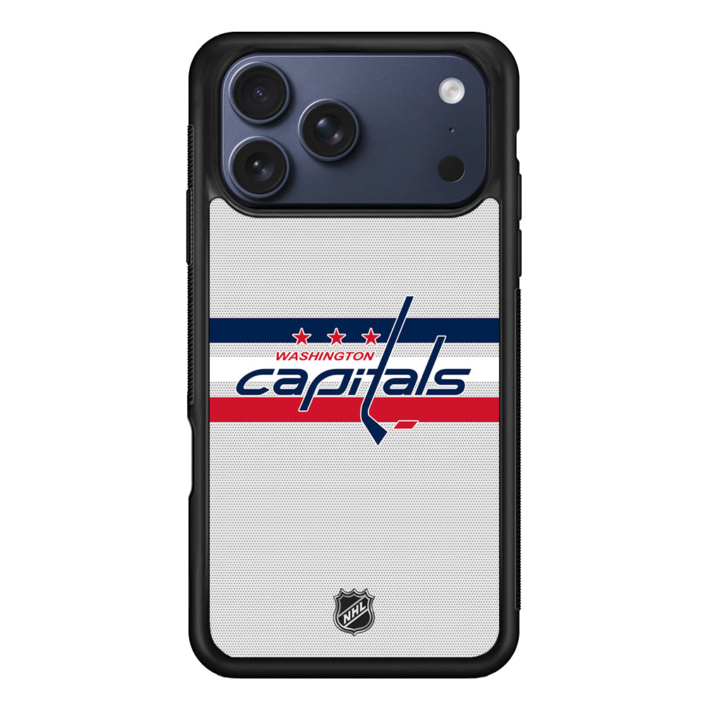 NHL Washington Capitals Dots Pattern iPhone 17 Pro Case - Altracase